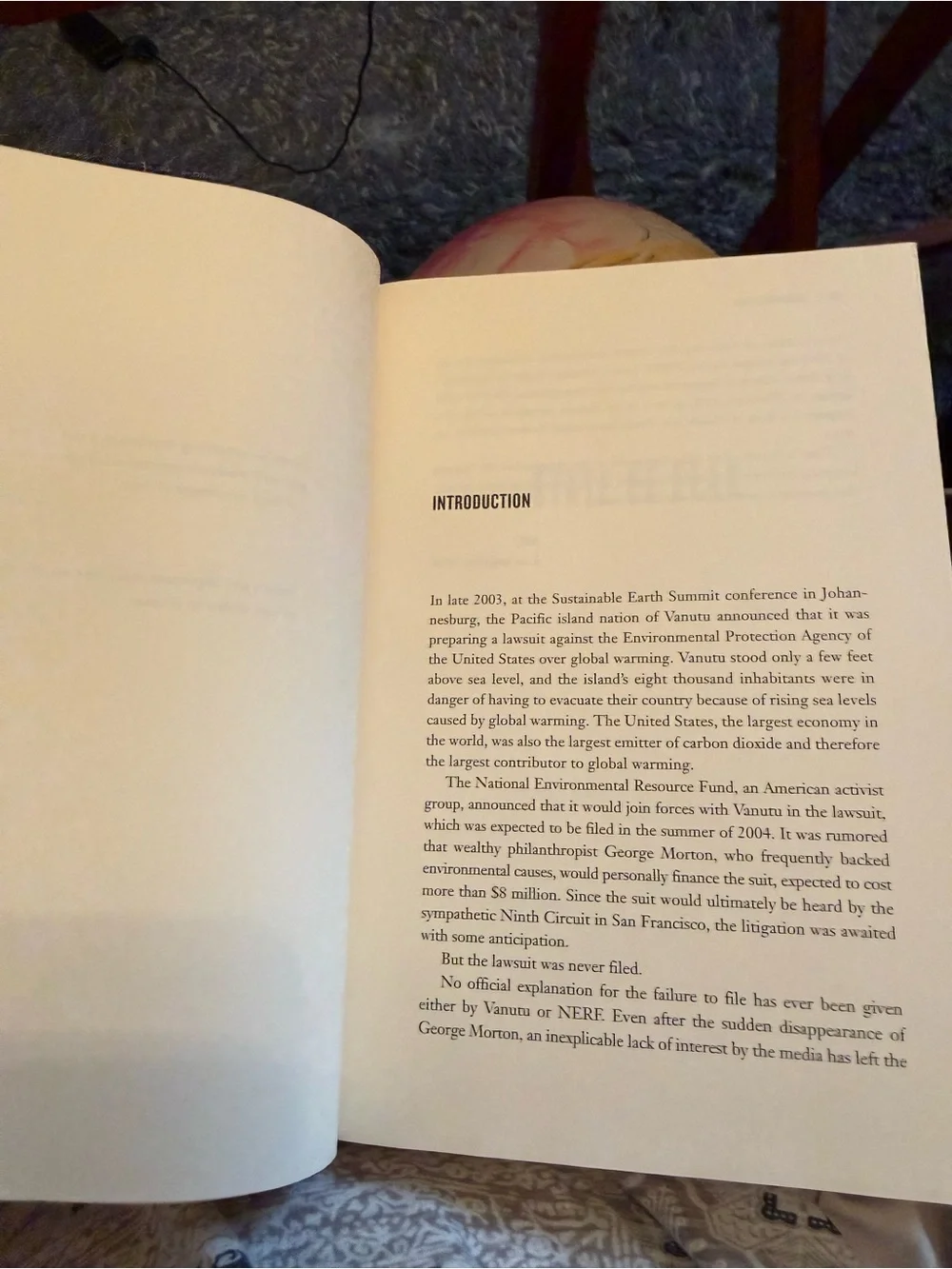Michael Crichton State of Fear hardcover book